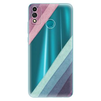 Odolné silikonové pouzdro iSaprio - Glitter Stripes 01 - Honor 9X Lite