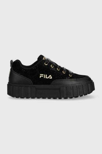 Sneakers boty Fila Sandblast černá barva