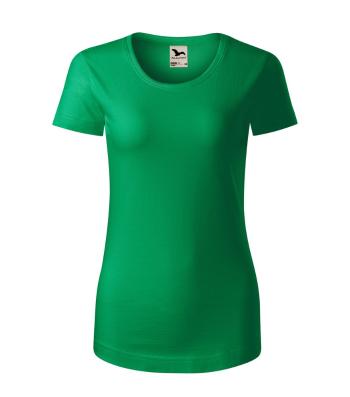 MALFINI Dámské tričko Origin - Středně zelená | XXL