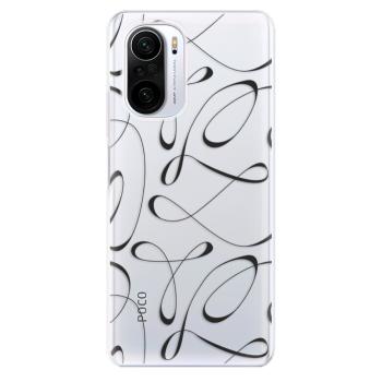 Odolné silikonové pouzdro iSaprio - Fancy - black - Xiaomi Poco F3