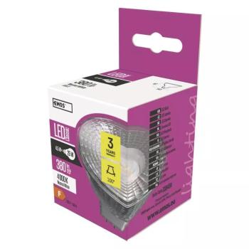 EMOS LED ŽÁROVKA CLASSIC MR16 4,5W(25W) 380lm GU5.3 NW