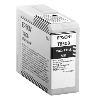 EPSON T8508 (C13T850800) - originální cartridge, matně černá, 80ml