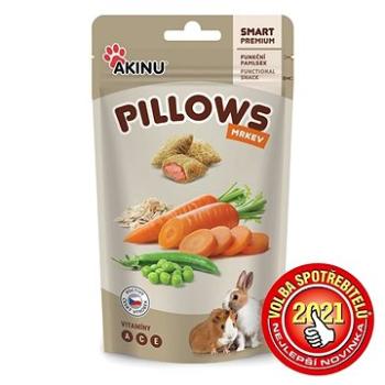 Akinu Pillows polštářky s mrkví pro hlodavce 40g (8595184955274)