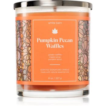 Bath & Body Works Pumpkin Pecan Waffles vonná svíčka 227 g