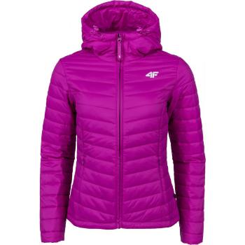 4F WOMEN´S JACKET Dámská prošívaná bunda, růžová, velikost