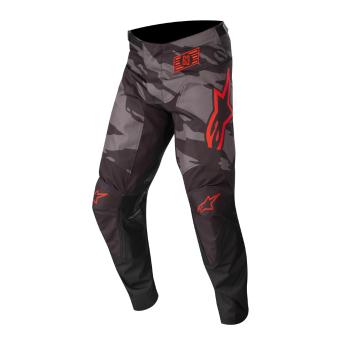 Motokrosové kalhoty Alpinestars Racer Tactical černá/šedá maskáčo