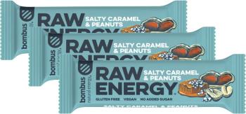 Bombus Raw energy salty caramel & peanuts 3 x 50 g