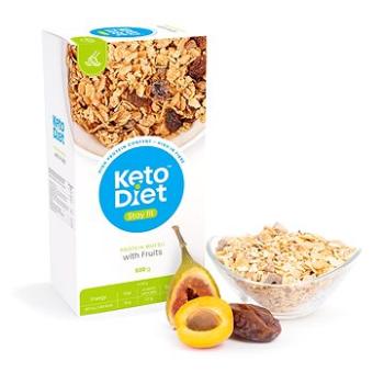 KetoDiet STAY FIT Proteinové müsli - S ovocem (8594181010450)