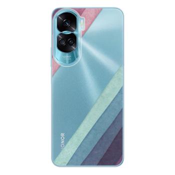 Odolné silikonové pouzdro iSaprio - Glitter Stripes 01 - Honor 90 Lite 5G