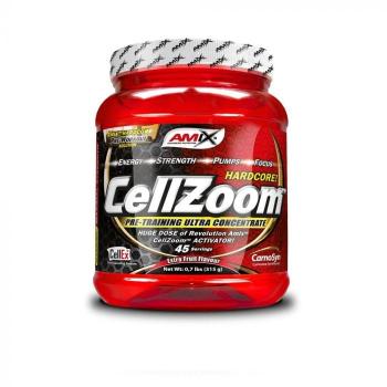 Předtréninkový stimulant CellZoom Hardcore 315 g ovocný punč - Amix