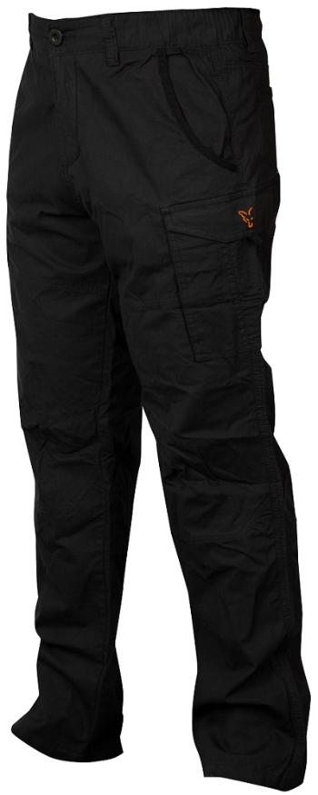 Fox kalhoty collection black orange combat trousers-velikost l