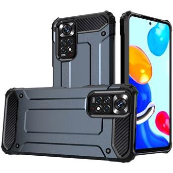 Hybrid Armor plastový kryt na Xiaomi Redmi Note 11S / Note 11, modrý (HUR256589)