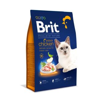 Brit Premium by Nature Cat Indoor Chicken  - 8kg / expirace 18.5.2023