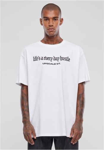 Mr. Tee Hustle Oversize Tee white - XS