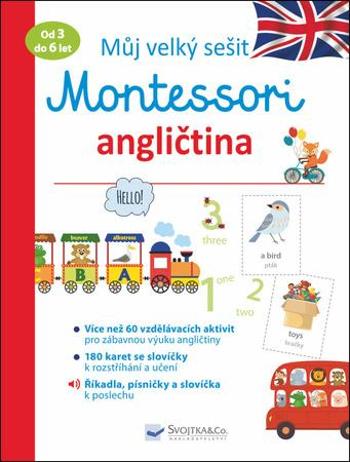 Můj velký sešit Montessori angličtina - Barusseau Lydie