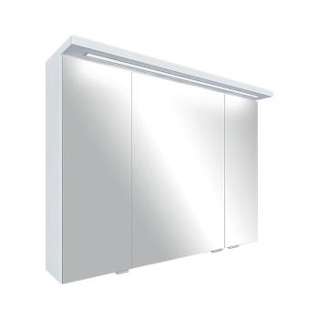 A-Interiéry Zrcadlová skříňka závěsná s LED osvětlením George W 80 ZS george w 80zs
