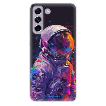 Odolné silikonové pouzdro iSaprio - Neon Astronaut - Samsung Galaxy S21 FE 5G