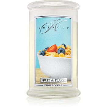 Kringle Candle Fruit & Flakes vonná svíčka 624 g