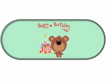 Penál Happy Birthday Bear