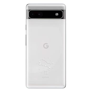 Odolné silikonové pouzdro iSaprio - čiré - Blíženci - Google Pixel 6a 5G