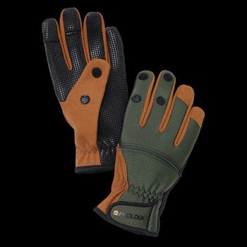 Prologic rukavice neoprene grip glove green black - l