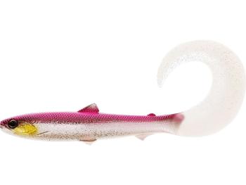 Westin Gumová nástraha BullTeez Curltail Pink Headlight 2ks - 15g  14cm