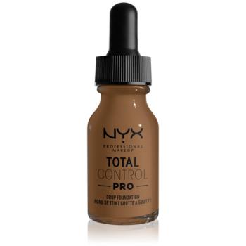 NYX Professional Makeup Total Control Pro Drop Foundation make-up odstín 18 - Deep Sable 13 ml