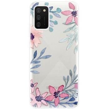 iSaprio Leaves and Flowers pro Samsung Galaxy A02s (leaflo-TPU3-A02s)