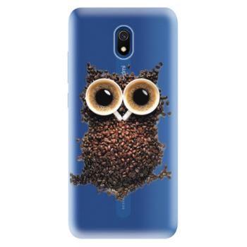 Odolné silikonové pouzdro iSaprio - Owl And Coffee - Xiaomi Redmi 8A