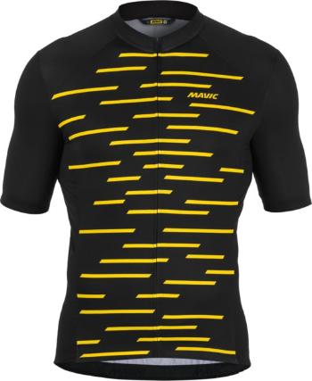 Mavic Cosmic Jersey - Black Yellow Mavic XL