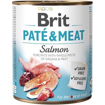 Brit Paté & Meat Salmon 800 g (8595602557554   )