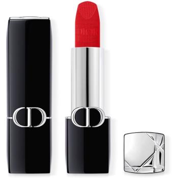 DIOR Rouge Dior dlouhotrvající rtěnka plnitelná odstín 773 Bonheur Velvet 3,5 g