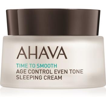 AHAVA Time To Smooth rozjasňující noční krém proti prvním známkám stárnutí pleti 50 ml