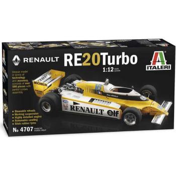 Italeri Model Kit auto Renault RE 20 Turbo 1:12