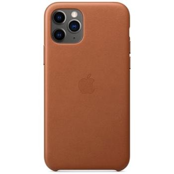 Apple iPhone 11 Pro Kožený kryt sedlově hnědý (MWYD2ZM/A)