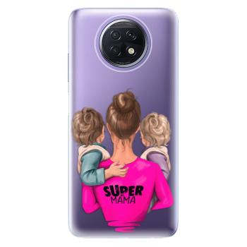 Odolné silikonové pouzdro iSaprio - Super Mama - Two Boys - Xiaomi Redmi Note 9T