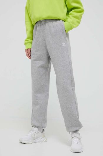 Tepláky adidas Originals šedá barva, melanžové, IA6432