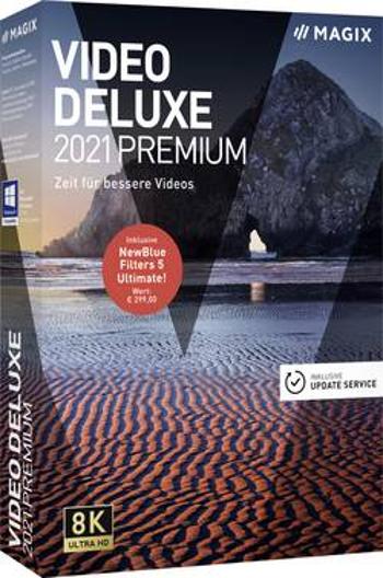 Magix Video deluxe Premium (2021) plná verze, 1 licence Windows střih videa