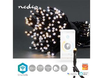 Smart LED vánoční řetěz NEDIS WIFILX02W200 20m WiFi Tuya