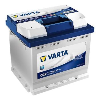 Autobaterie Varta Blue Dynamic 52Ah, 12V, 470A, C22