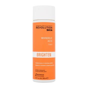 Revolution Skincare Brighten Mandelic Acid Toner 200 ml pleťová voda a sprej pro ženy na rozjasnění pleti