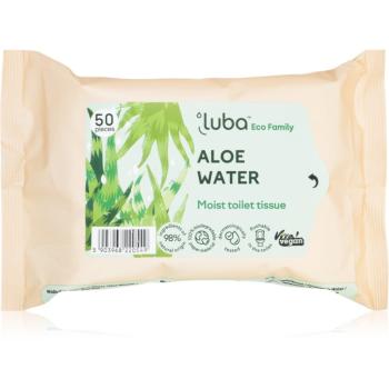 Luba ECO Family vlhčený toaletní papír Aloe vera 50 ks