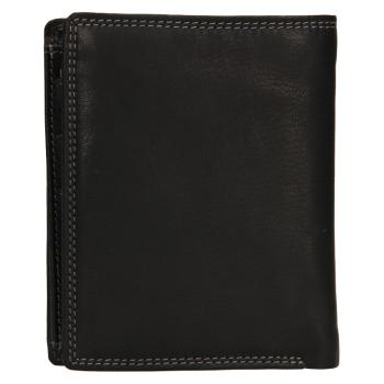 Lagen Pánská peněženka kožená LG 1790 Černá