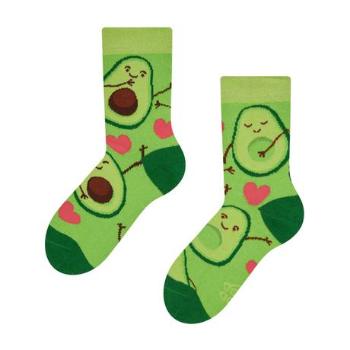 DEDOLES Dětské veselé ponožky avokádová láska 23-26