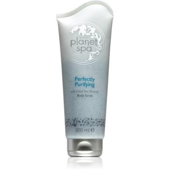 Avon Planet Spa Perfectly Purifying tělový peeling s minerály z Mrtvého moře 200 ml