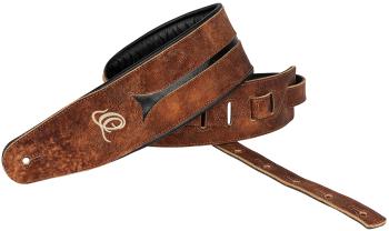 Ortega OSBS-1 Bass Leather Strap - Chestnut Tree