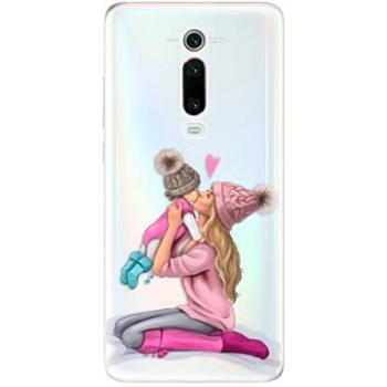 iSaprio Kissing Mom - Blond and Girl pro Xiaomi Mi 9T Pro (kmblogirl-TPU2-Mi9Tp)