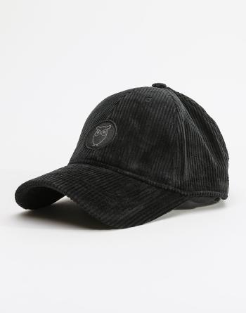 Knowledge Cotton 8 Wales Corduroy Cap 1300 Black Jet