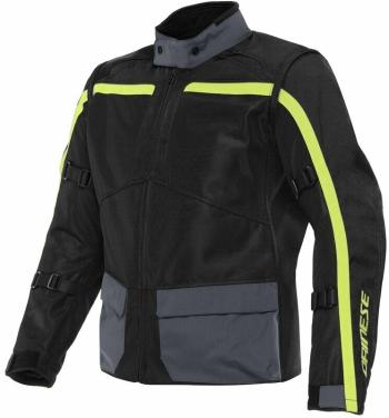 Dainese Outlaw Black/Ebony/Fluo Yellow 48 Textilní bunda