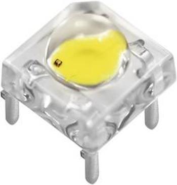 LED dioda hranatá s vývody Nichia, NSPRR70ASS R Rb/Rc, 50 mA, 7,6 mm, 2,4 V, 100 °, červená